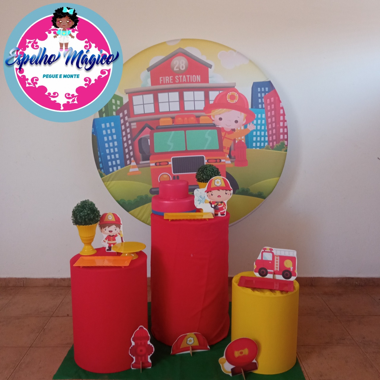 Bombeiro Combo 2 - Espelhomagicopeguemonte