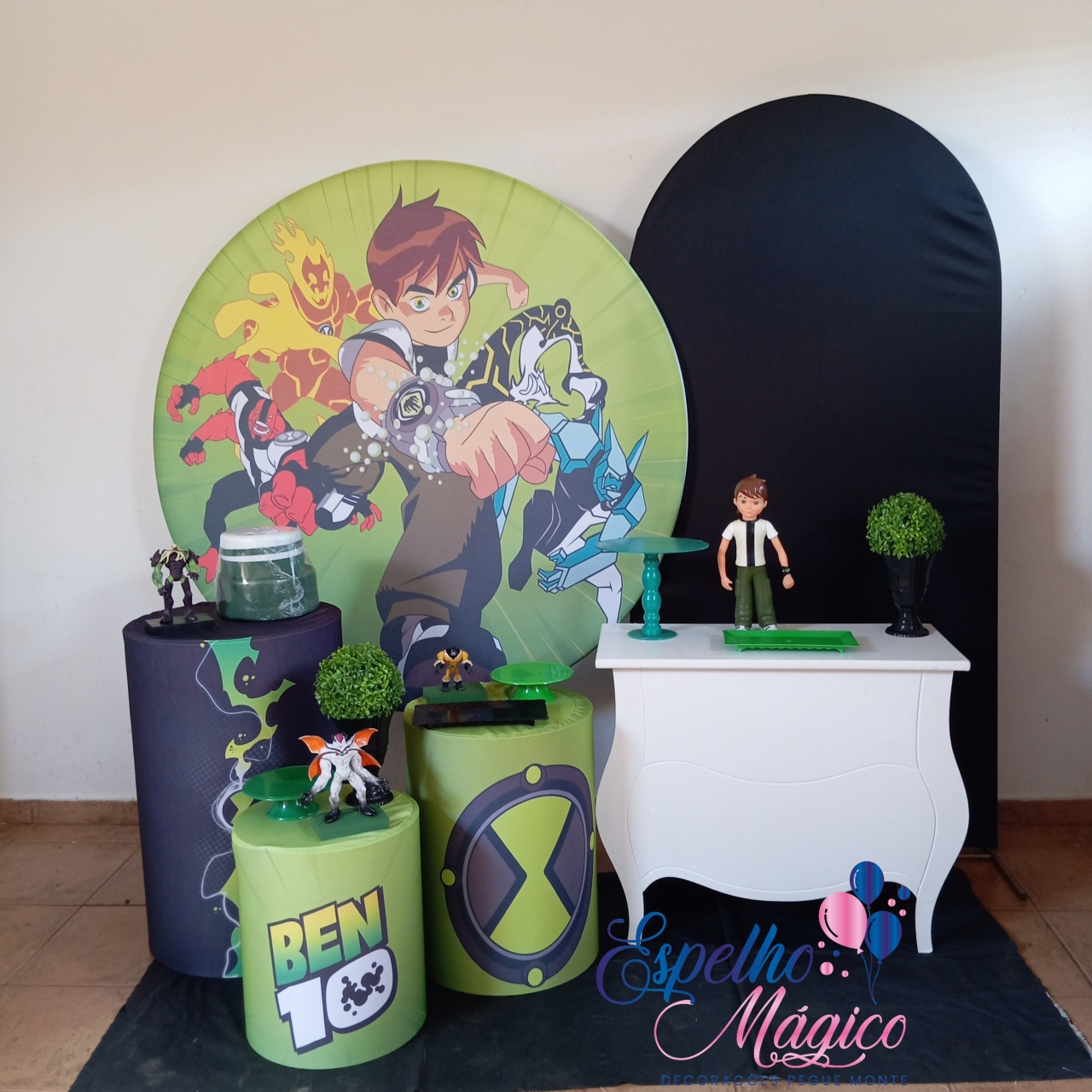 Kit Casadinho Ben 10   - Espelhomagicopeguemonte