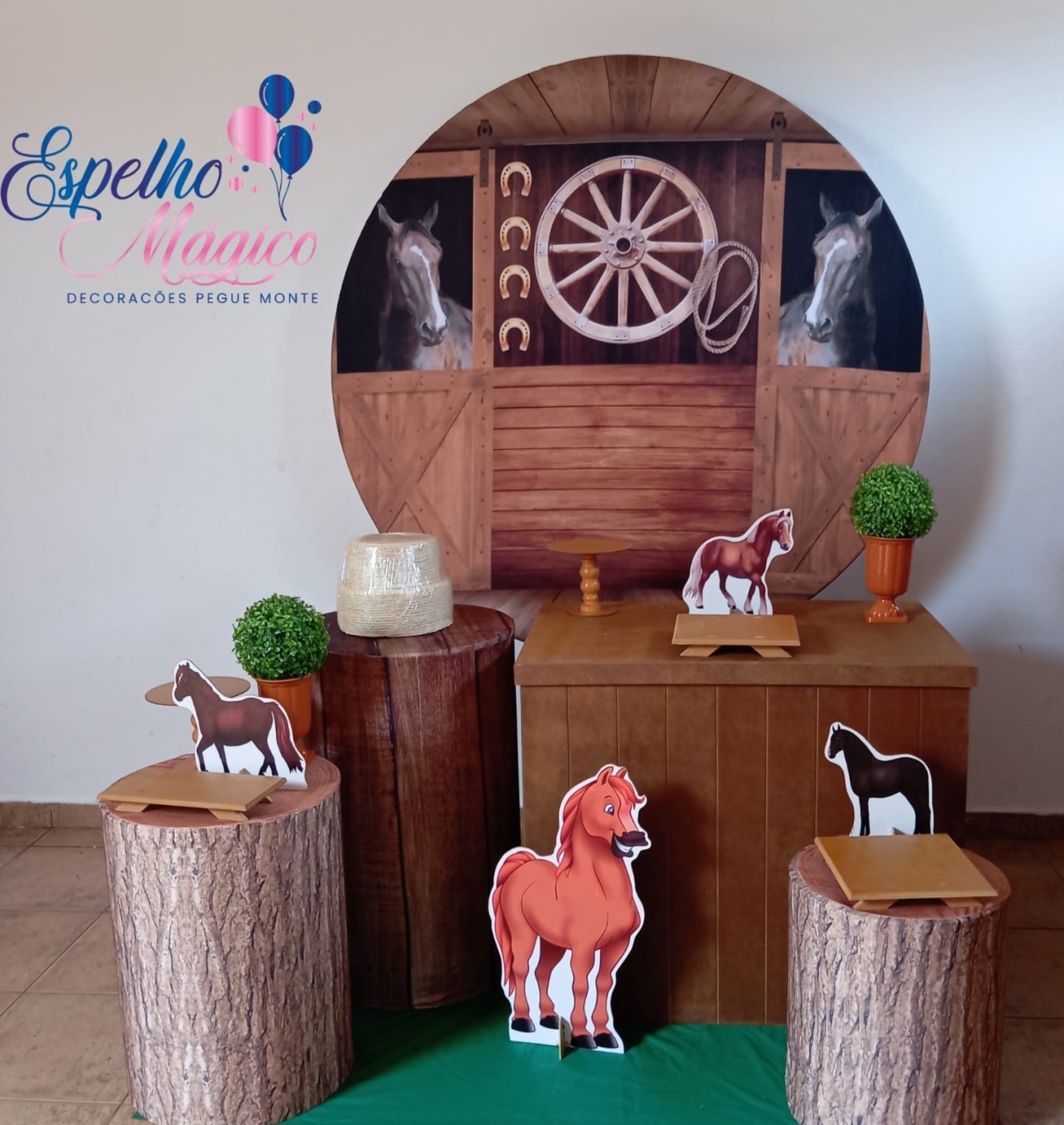  Cavalo Combo 1 - Espelhomagicopeguemonte