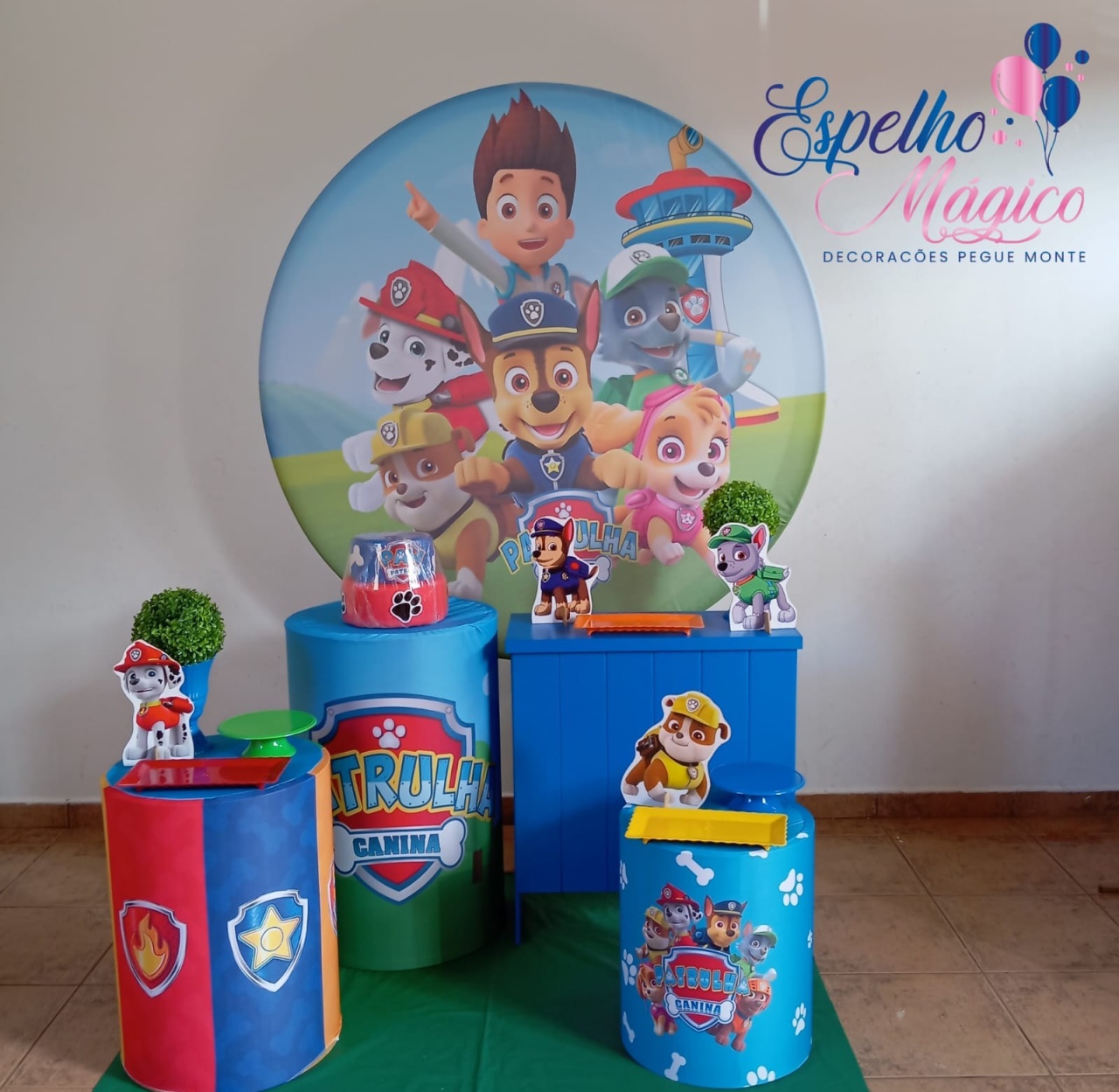 Patrulha Canina Combo 1 - Espelhomagicopeguemonte