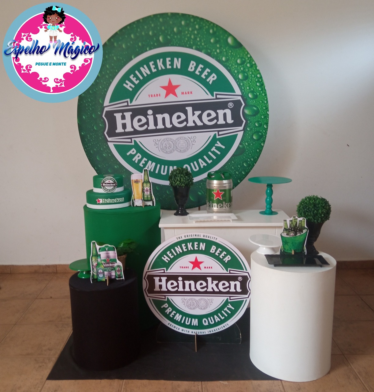  Heineken  Combo 1 - Espelhomagicopeguemonte