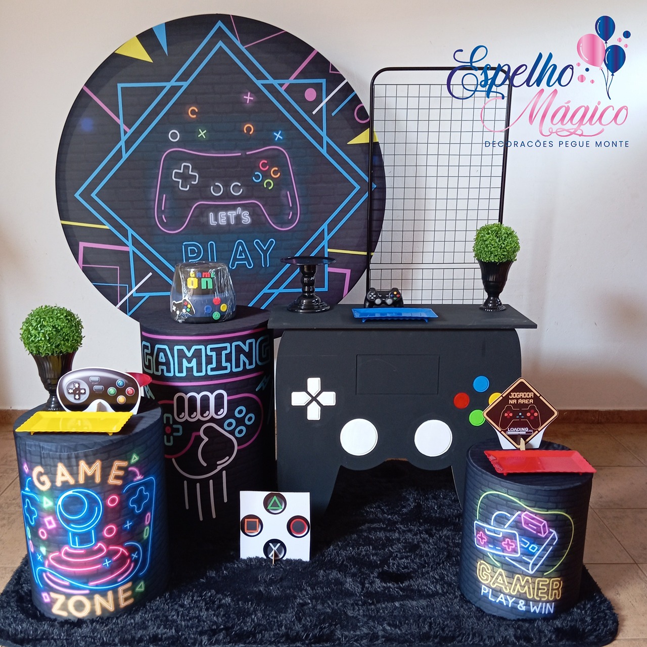 Composição Video Game - Espelhomagicopeguemonte