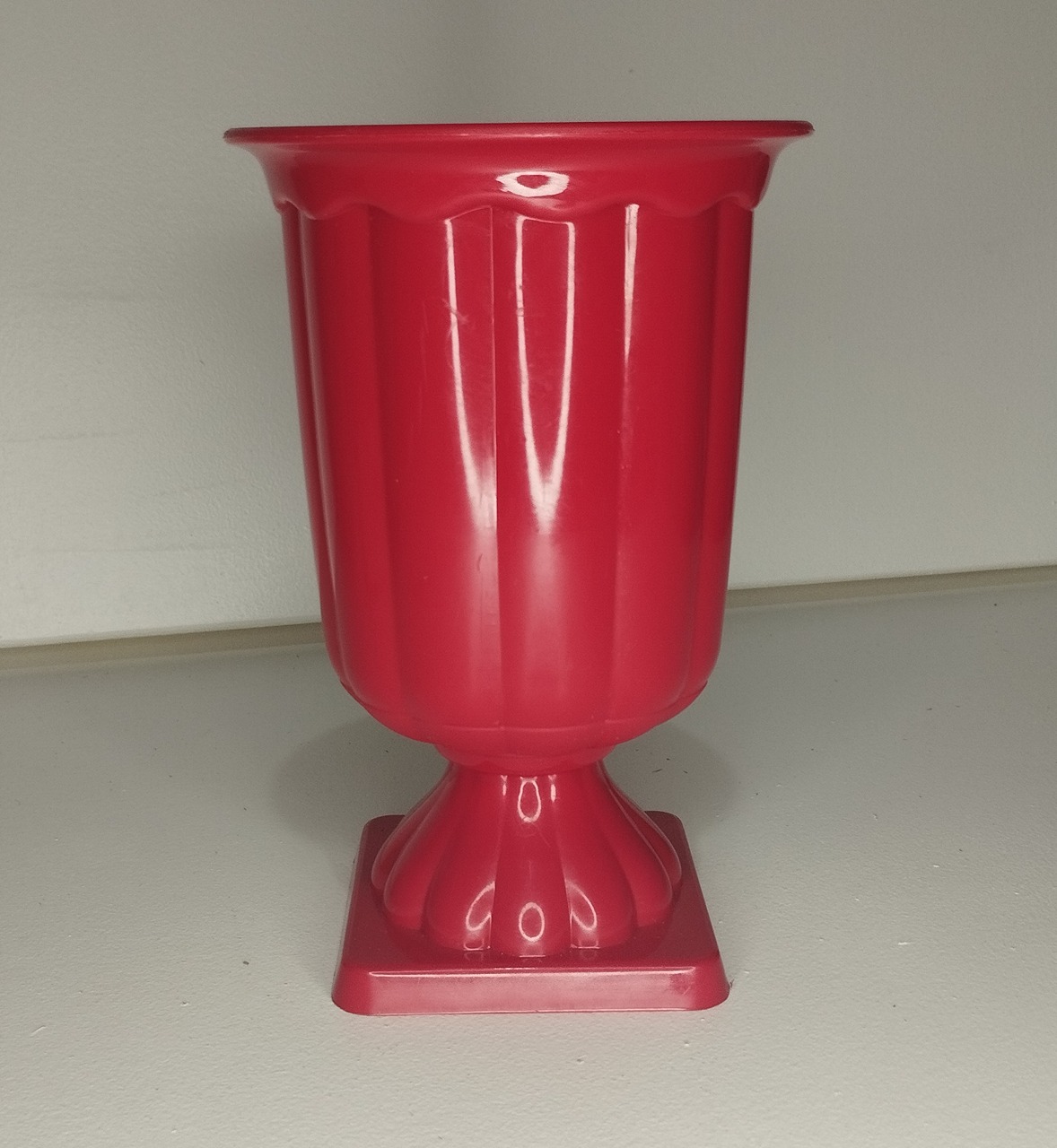 Vaso Grego Vermelho  - Espelhomagicopeguemonte