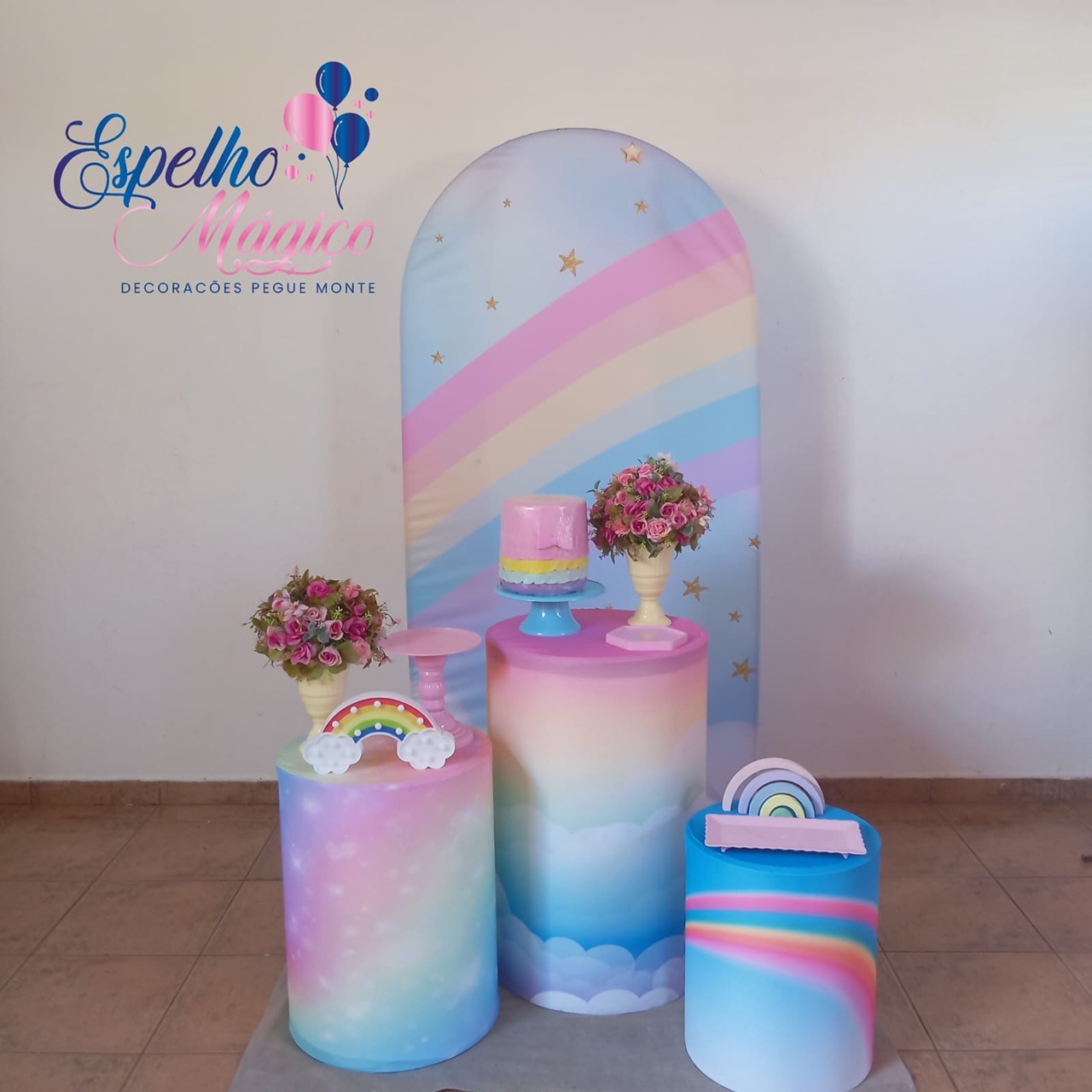  Arco Iris  Candy  - Espelhomagicopeguemonte