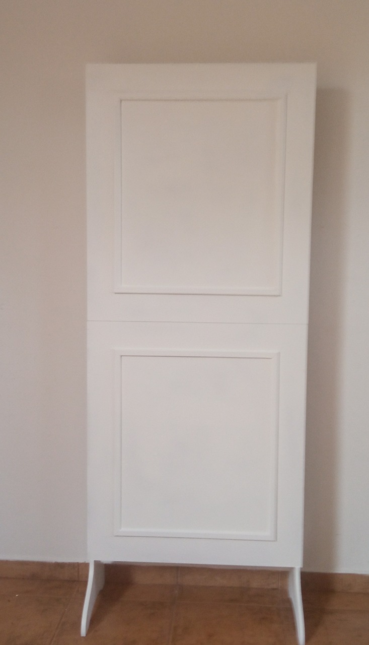 Painel Boiserie Branco - Espelhomagicopeguemonte