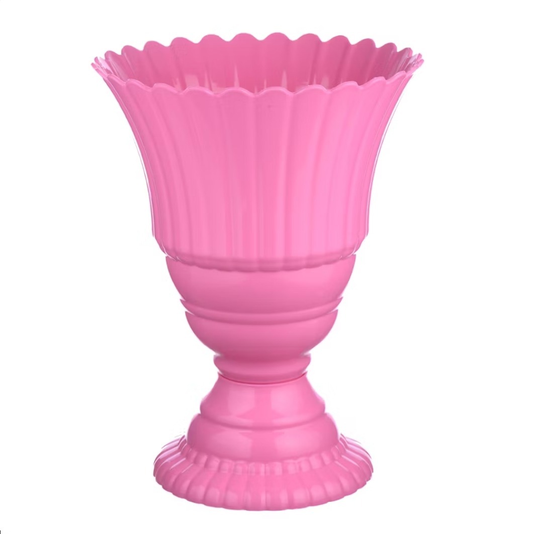 Vaso Real Rosa - Espelhomagicopeguemonte