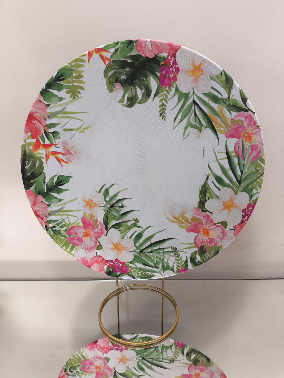 Mini Painel Floral 50X50 - Baloesfeitosdesonhos 