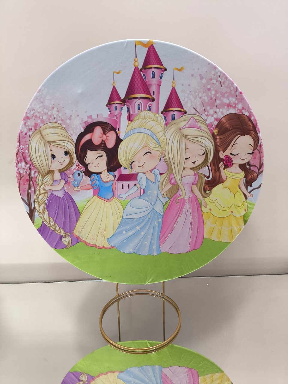Mini Painel Princesa Baby 50X50 - Baloesfeitosdesonhos 