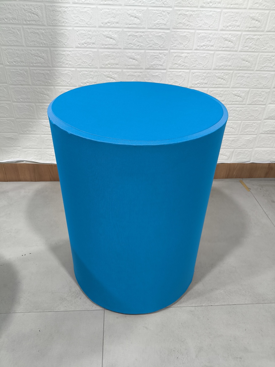 Capa Cilindro M Azul Turquesa - Baloesfeitosdesonhos 