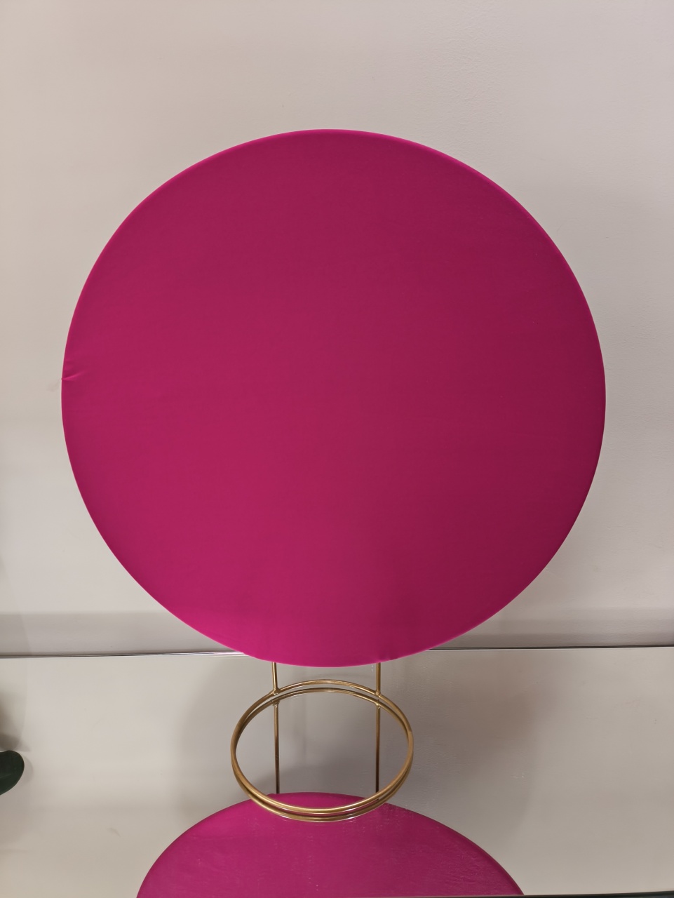 Mini Painel Pink Liso 50X50 - Baloesfeitosdesonhos 