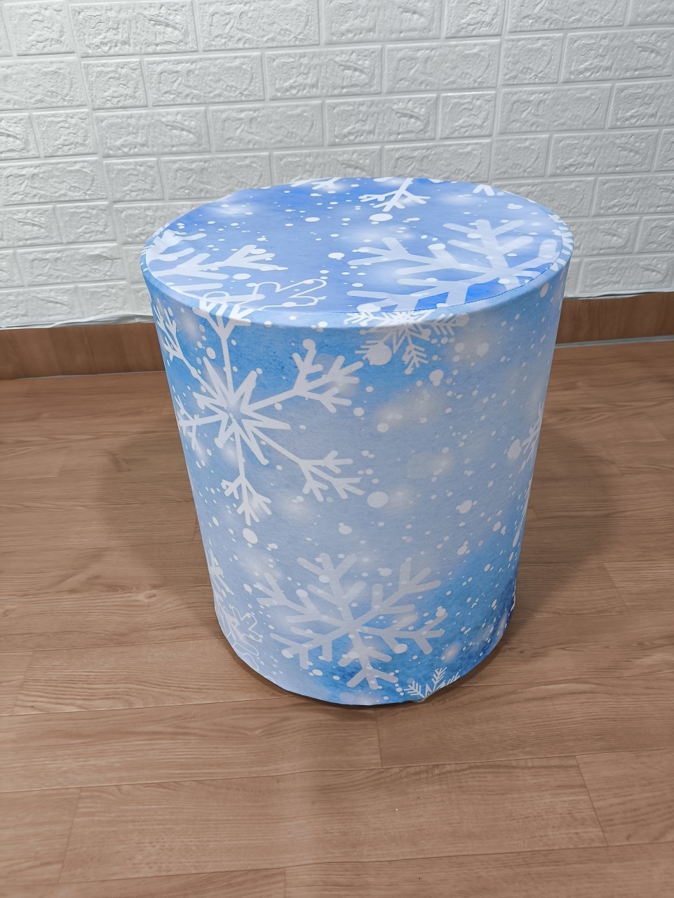 Capa de Cilindro P Flocos de Neve - Baloesfeitosdesonhos 