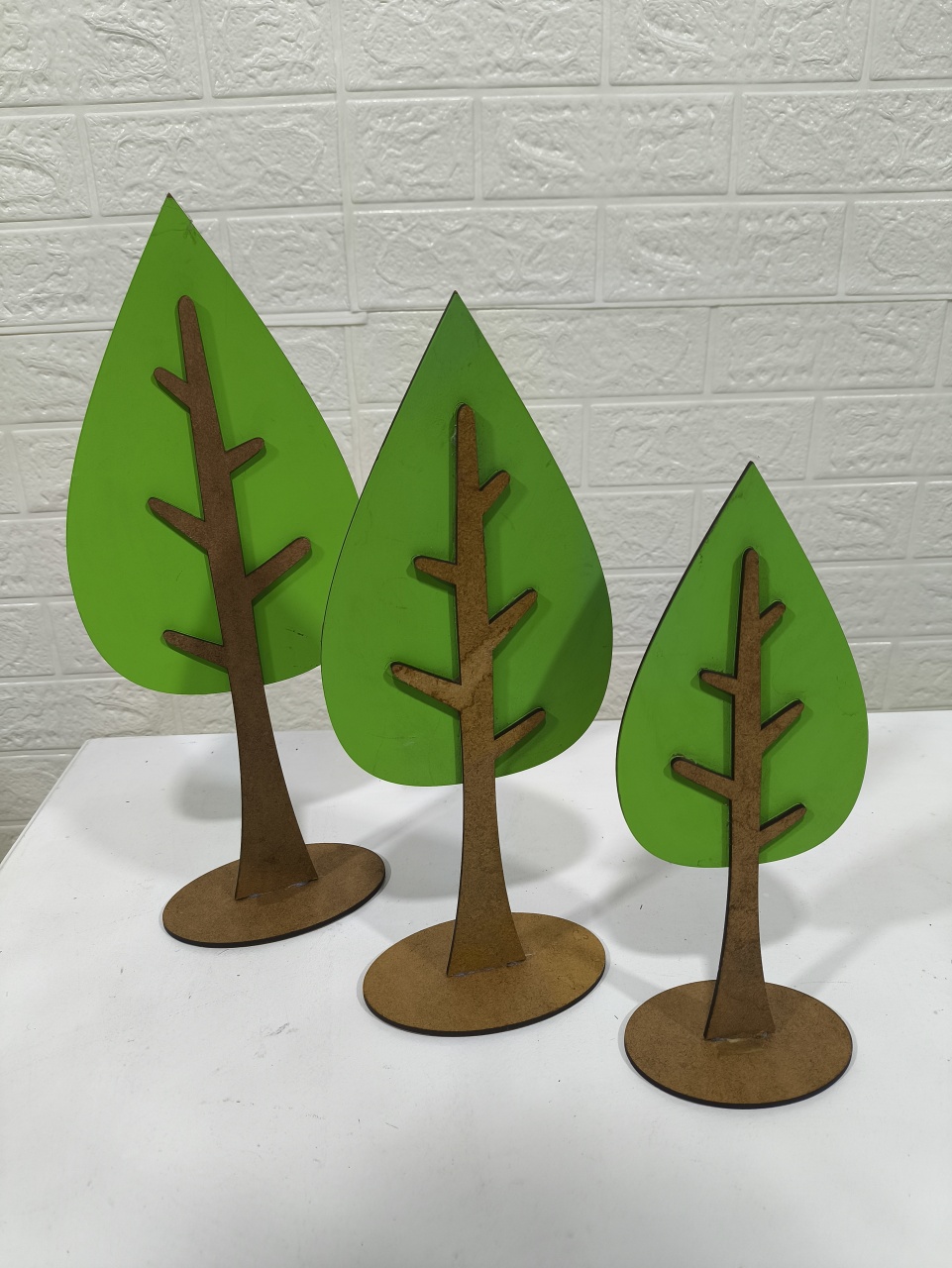 Kit Display Árvore 3D Estilo Gota - Baloesfeitosdesonhos 