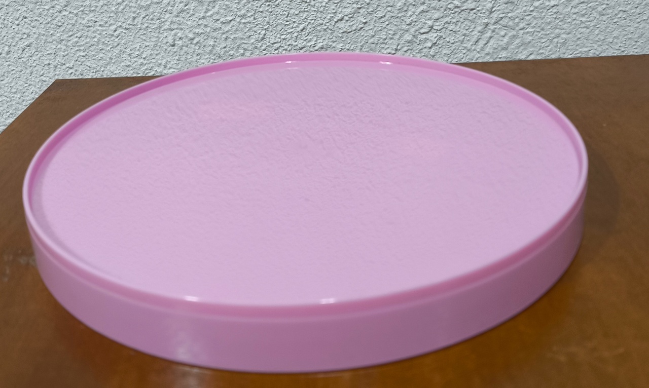 Doceira Redonda Sem Base, Rosa Claro - Baloesfeitosdesonhos 