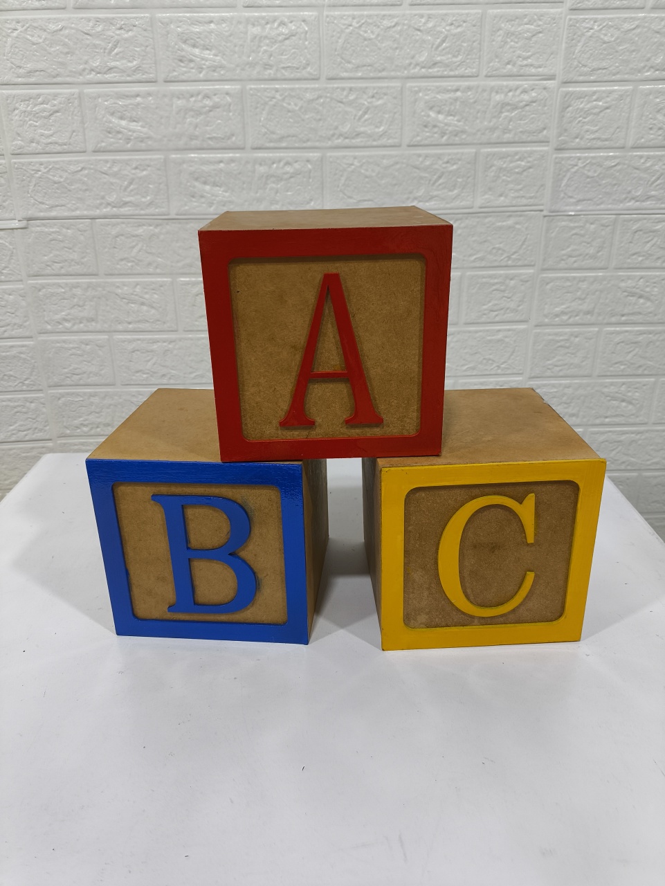 Kit Cubo A B C - Baloesfeitosdesonhos 