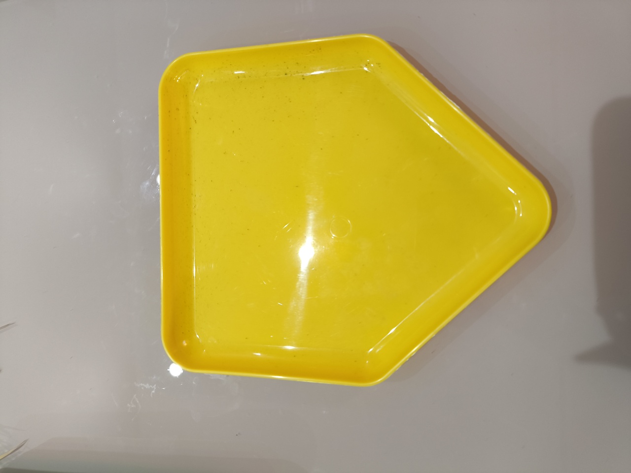 Doceira Bandeirinha Triângulo 12Cm Amarelo - Baloesfeitosdesonhos 