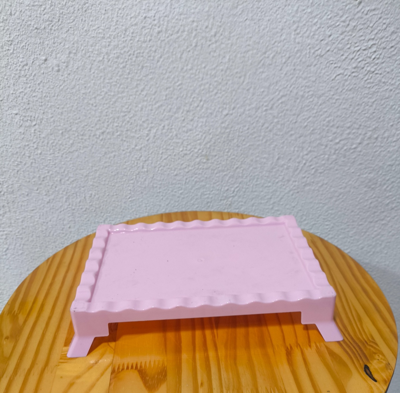 Doceira Retangular Rosa Bebê 20Cm  - Baloesfeitosdesonhos 