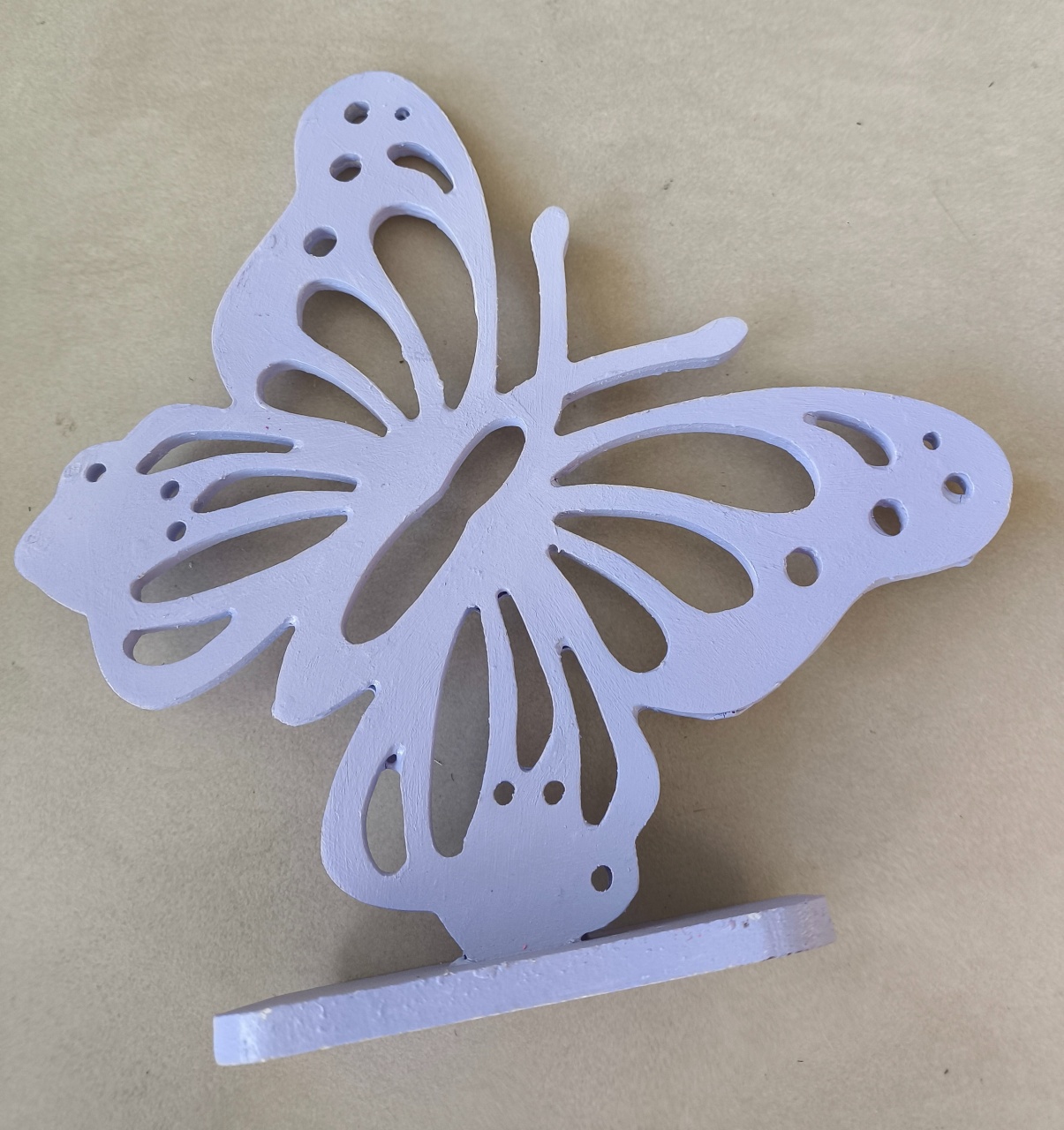 Borboleta Mdf Lilás 20 Cm - Baloesfeitosdesonhos 