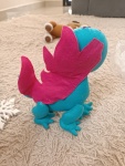 Personagens Feltro  Dragão Frozen - imagem 3