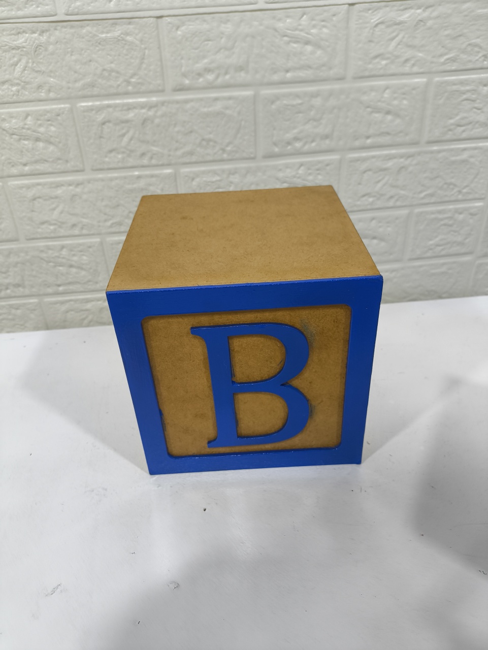 Cubo Letra C - 15Cm - Baloesfeitosdesonhos 