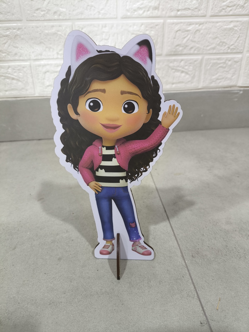 Display Simples Casa da Gabi 25Cm - Gabi - Baloesfeitosdesonhos 