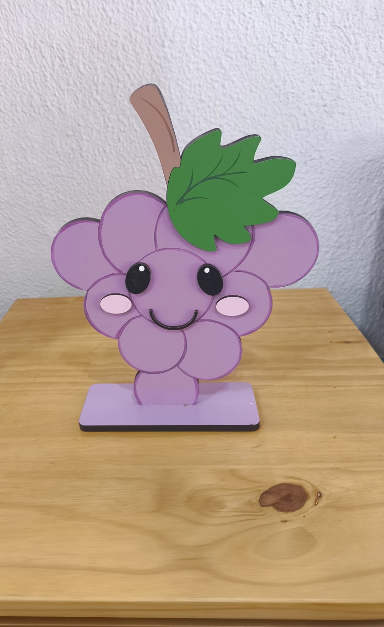 Display 3D Uva - Baloesfeitosdesonhos 
