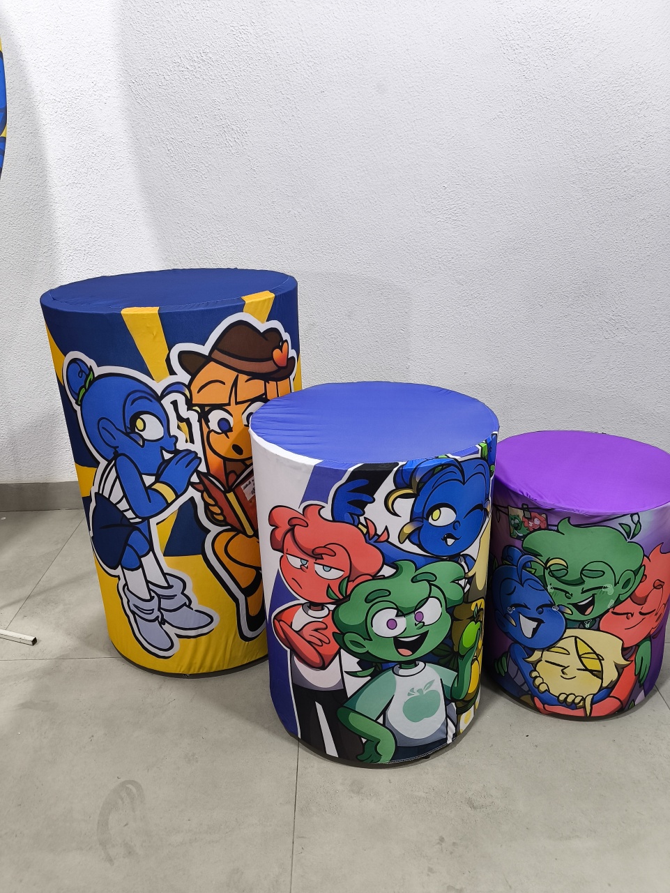 Trio de Capas P M G Mundo Torajo - Baloesfeitosdesonhos 