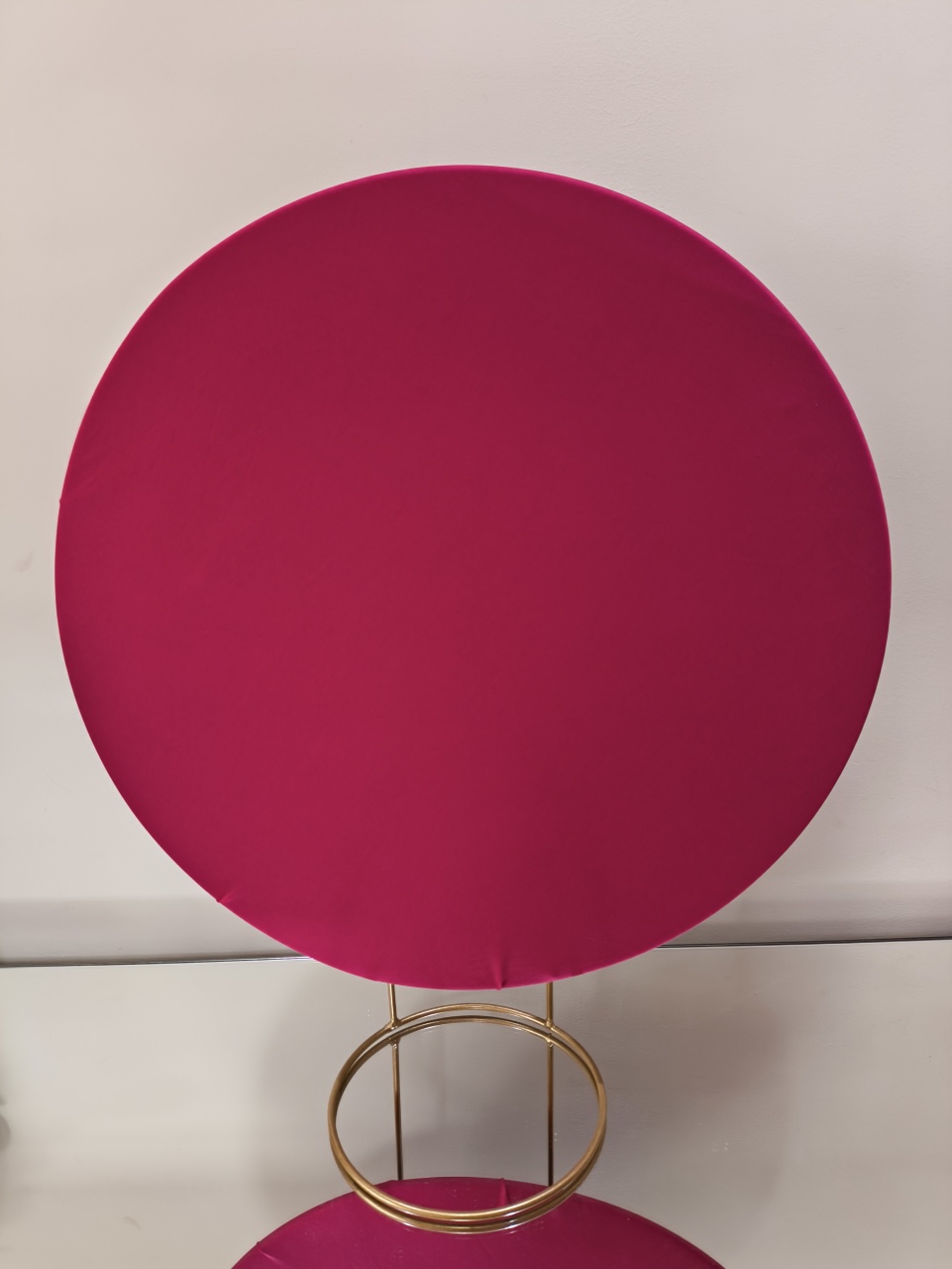 Mini Painel Vermelho Liso 50X50 - Baloesfeitosdesonhos 