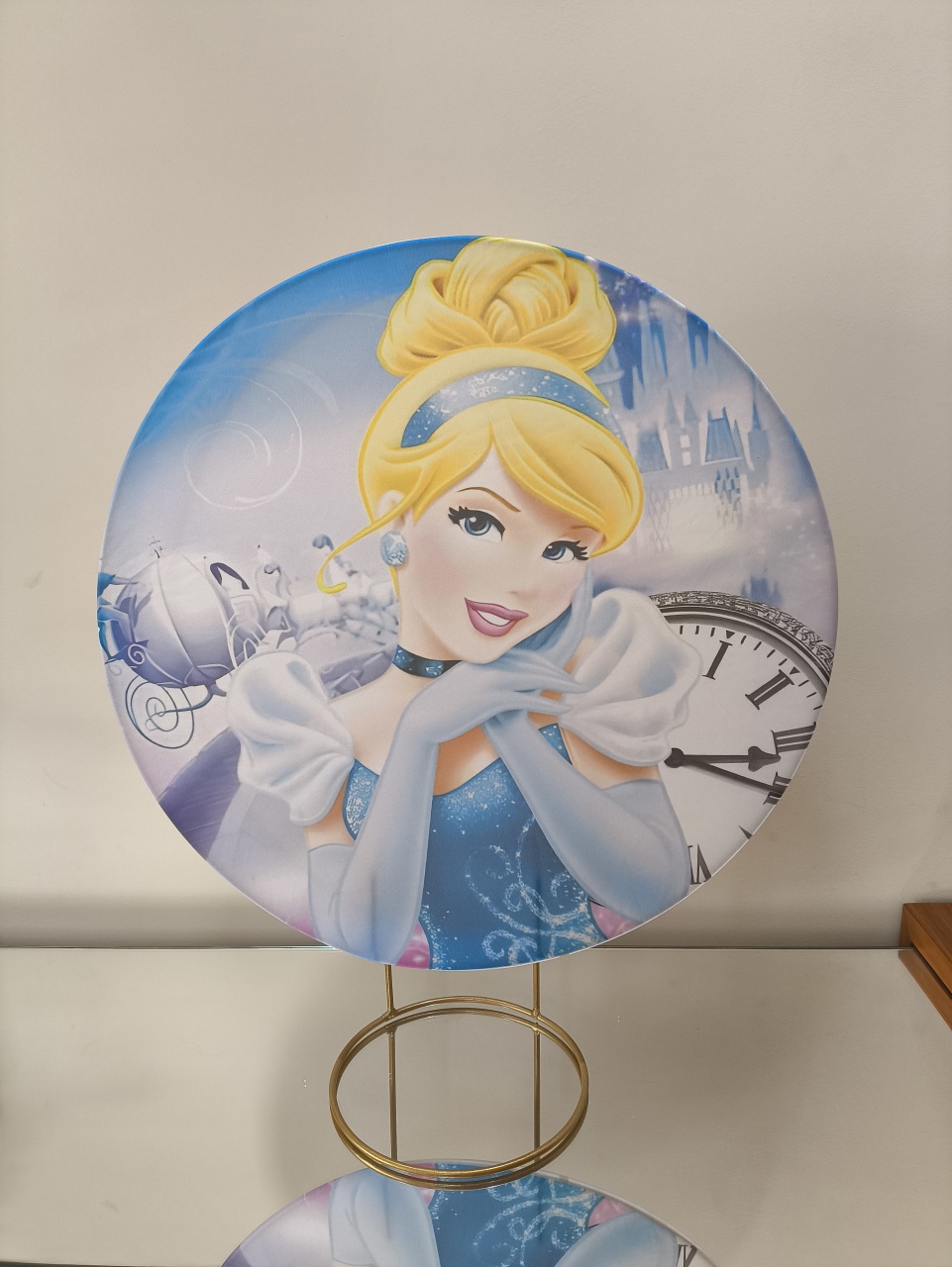 Mini Painel Cinderela 50X50 - Baloesfeitosdesonhos 