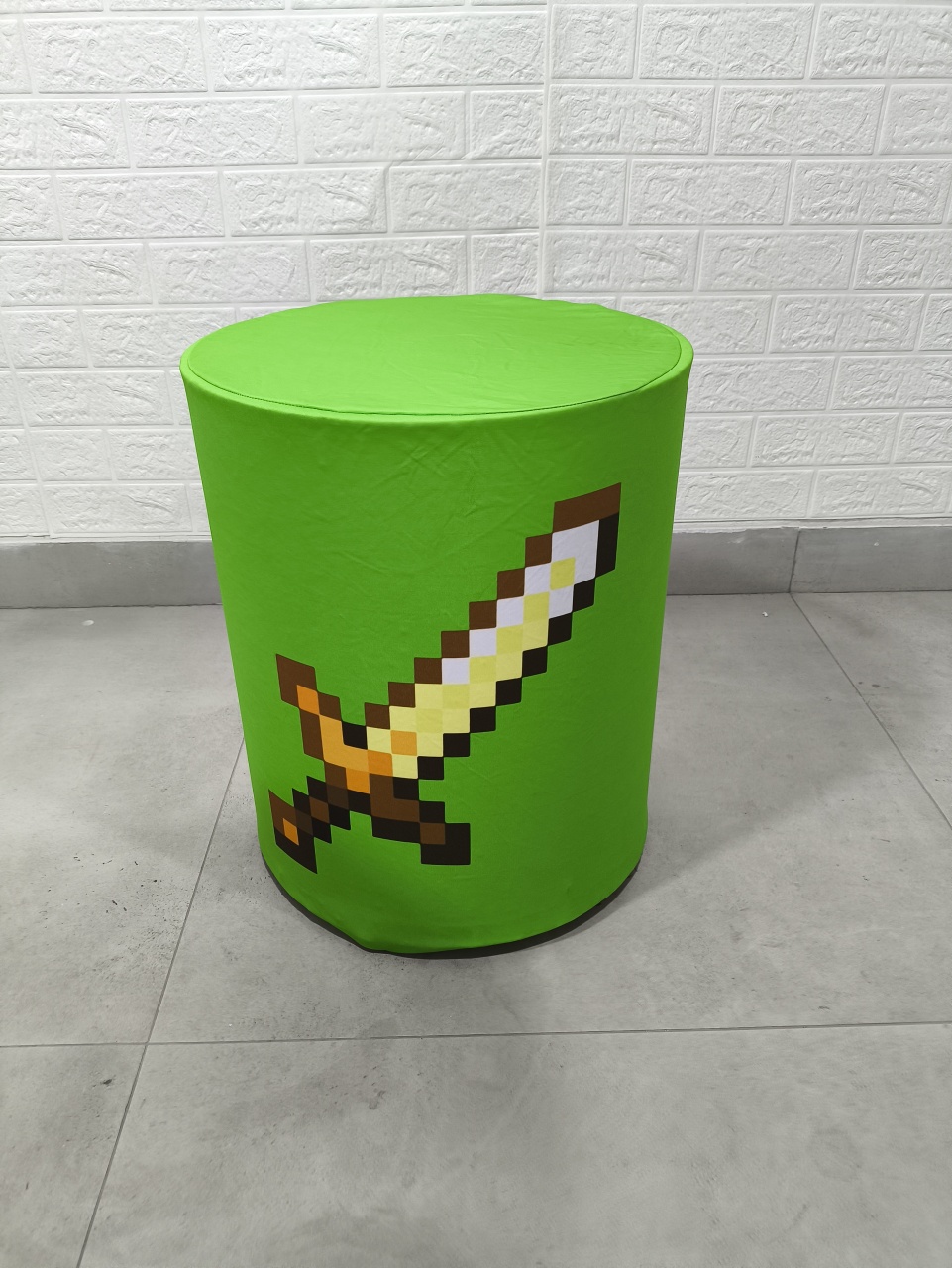 Capa Cilindro P Minecraft Espada - Baloesfeitosdesonhos 