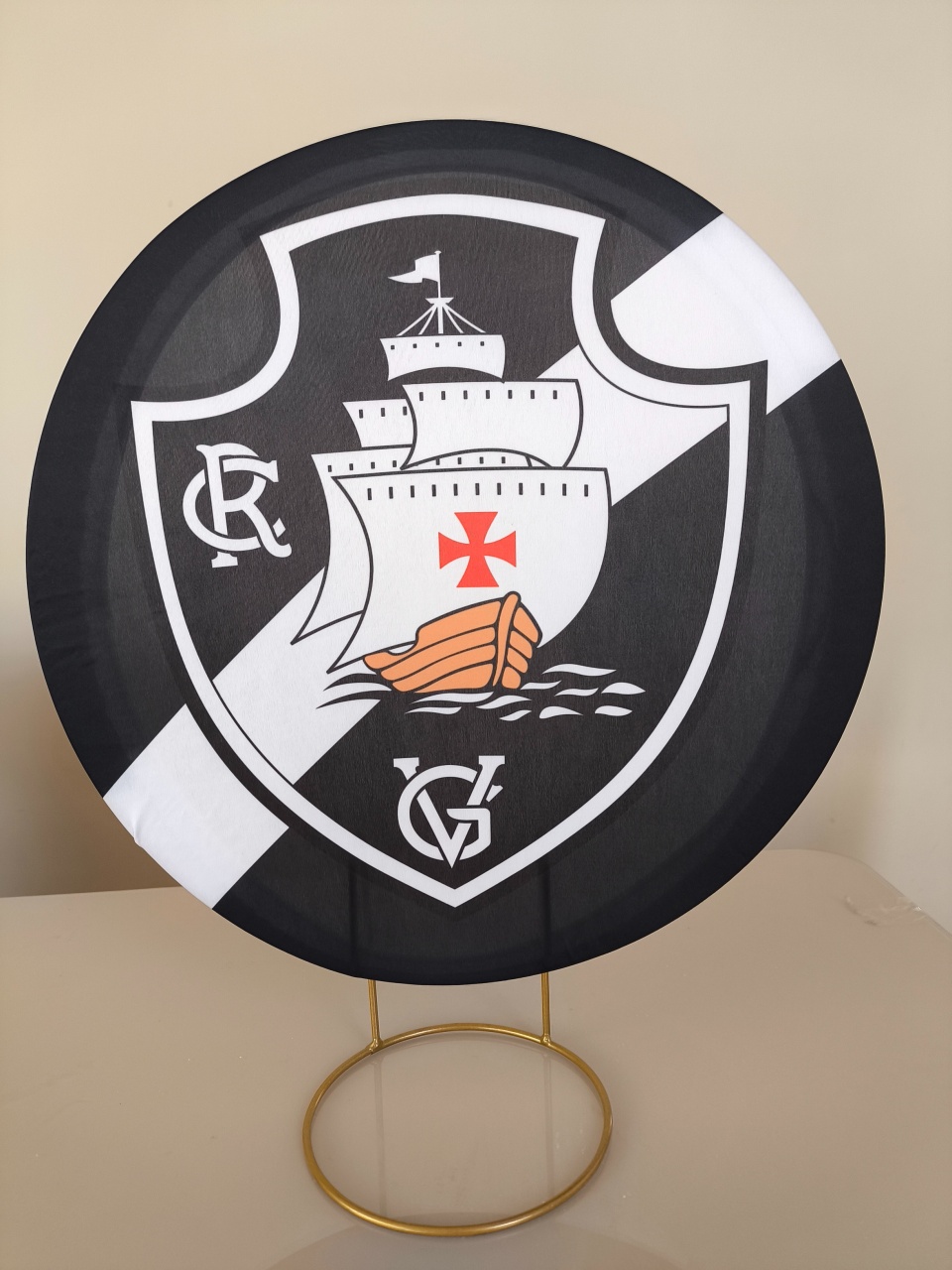Mini Painel 50X50 Vasco  - Baloesfeitosdesonhos 