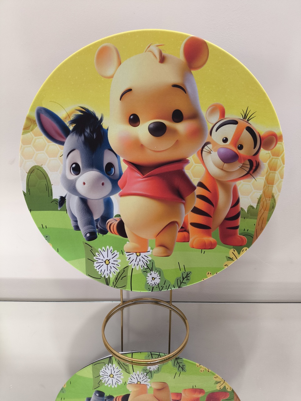 Mini Painel Urso Pooh Baby - Baloesfeitosdesonhos 