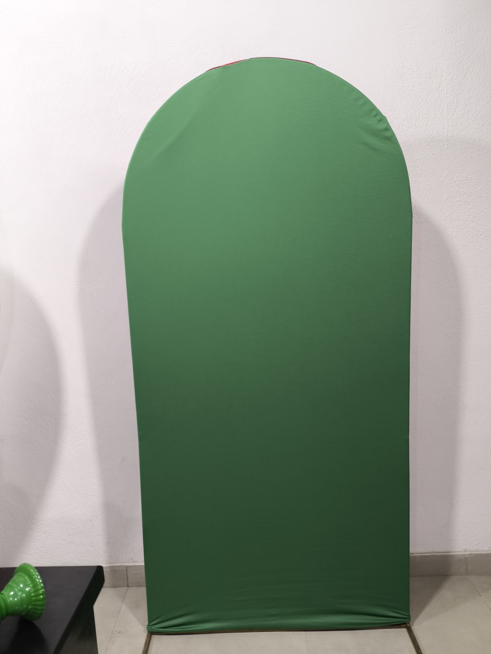 Painel Verde Folha 2X1 - Baloesfeitosdesonhos 