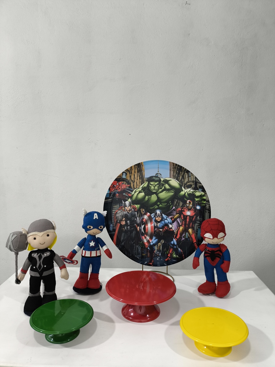 Kit Mini Festa 50X50 Heróis - Baloesfeitosdesonhos 