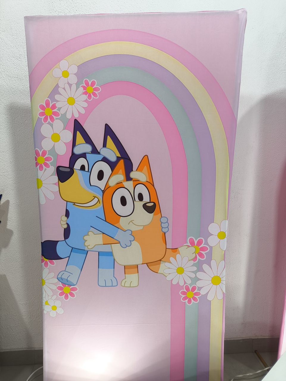 Painel Bluey E Bingo Arco Íris 2X1 - Baloesfeitosdesonhos 
