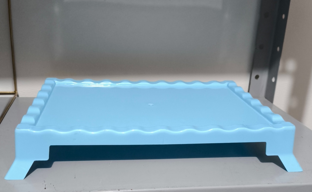 Doceira Retangular Azul Bebê 30Cm - Baloesfeitosdesonhos 