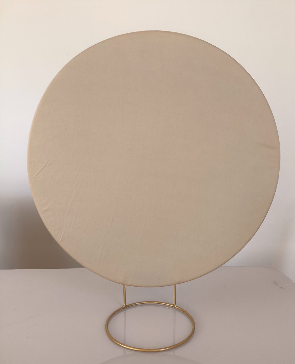 Mini Painel 50X50 Bege Liso  - Baloesfeitosdesonhos 