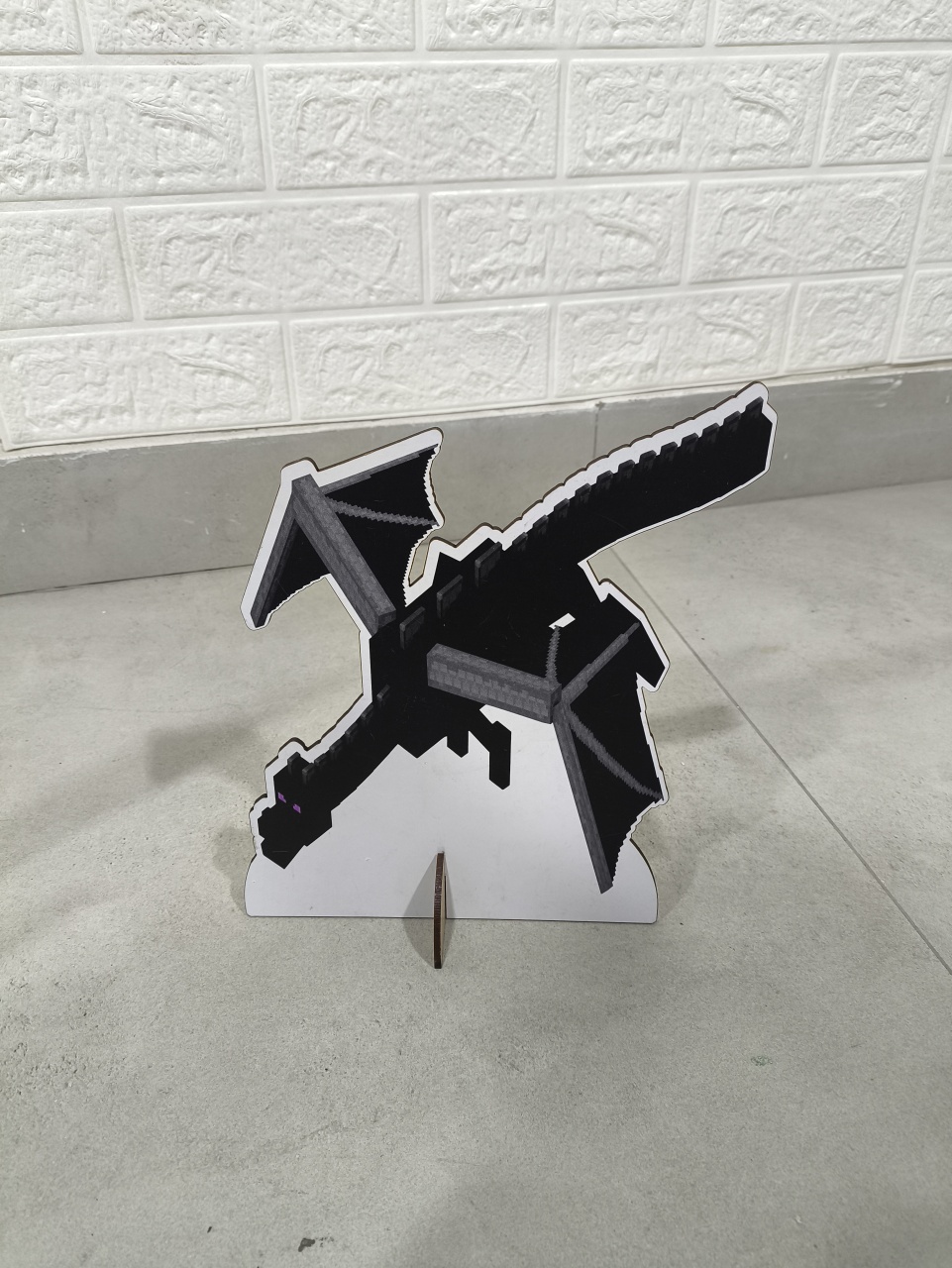 Display Simples 25Cm Minecraft Dragão - Baloesfeitosdesonhos 
