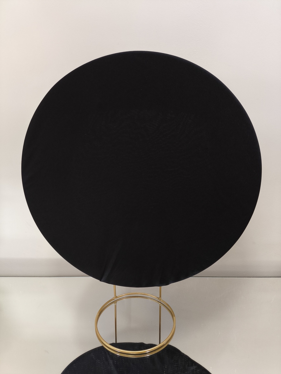 Mini Painel Preto Liso3 50X50 - Baloesfeitosdesonhos 
