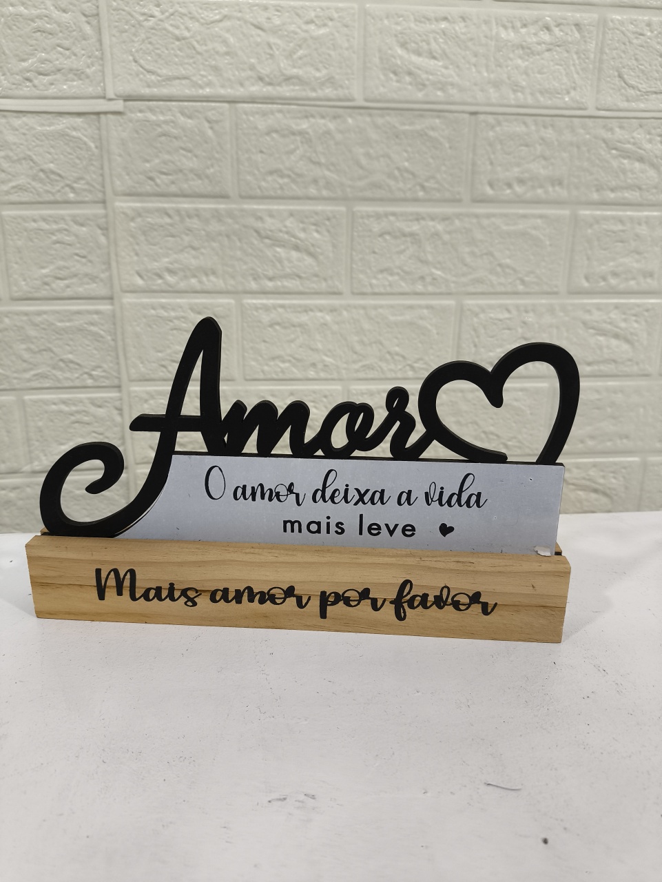 Display 3D Amor - Baloesfeitosdesonhos 