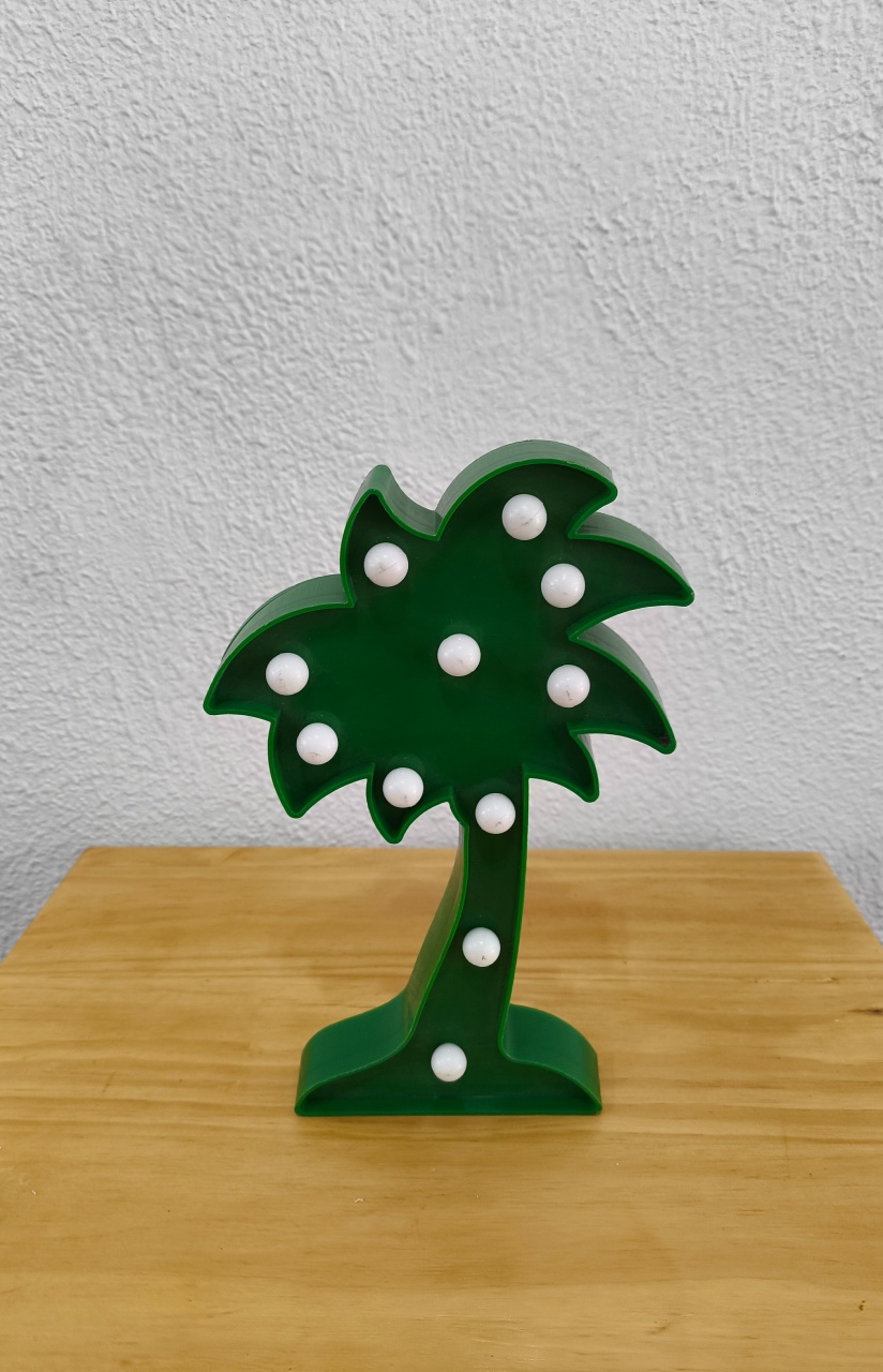 Luminária de Mesa Coqueiro  - Baloesfeitosdesonhos 