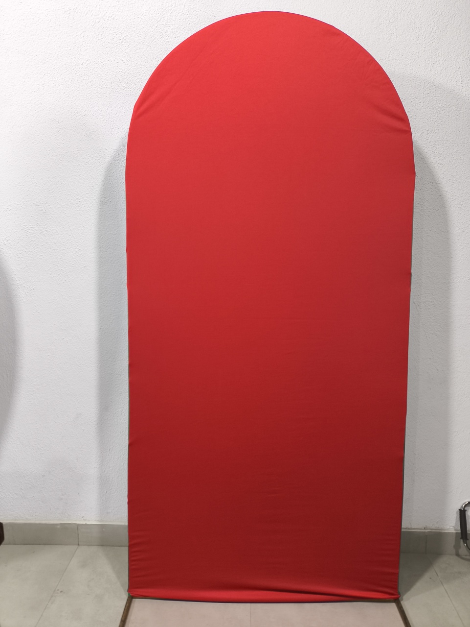 Painel Vermelho Tomate 2X1 - Baloesfeitosdesonhos 