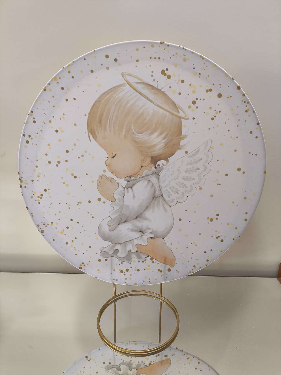 Mini Painel Santo Anjo 50X50 - Baloesfeitosdesonhos 