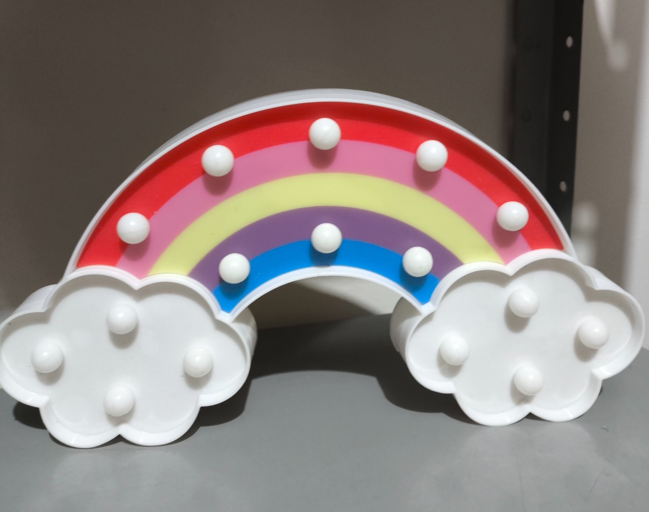 Arco Íris Led de Mesa 30Cm  - Baloesfeitosdesonhos 