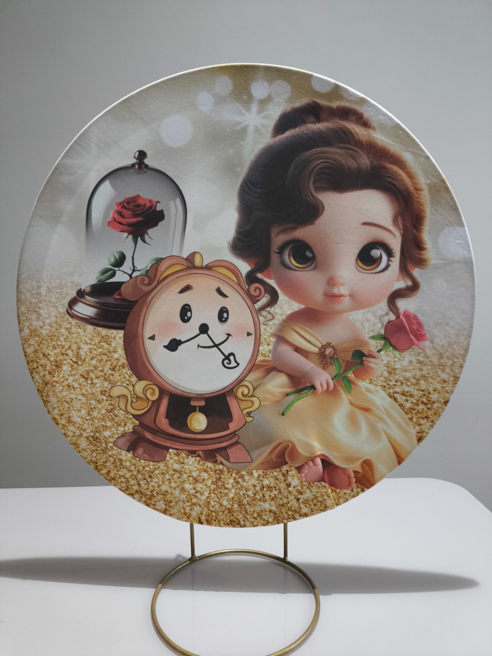 Painel de Mesa 50X50 Bela Baby - Baloesfeitosdesonhos 