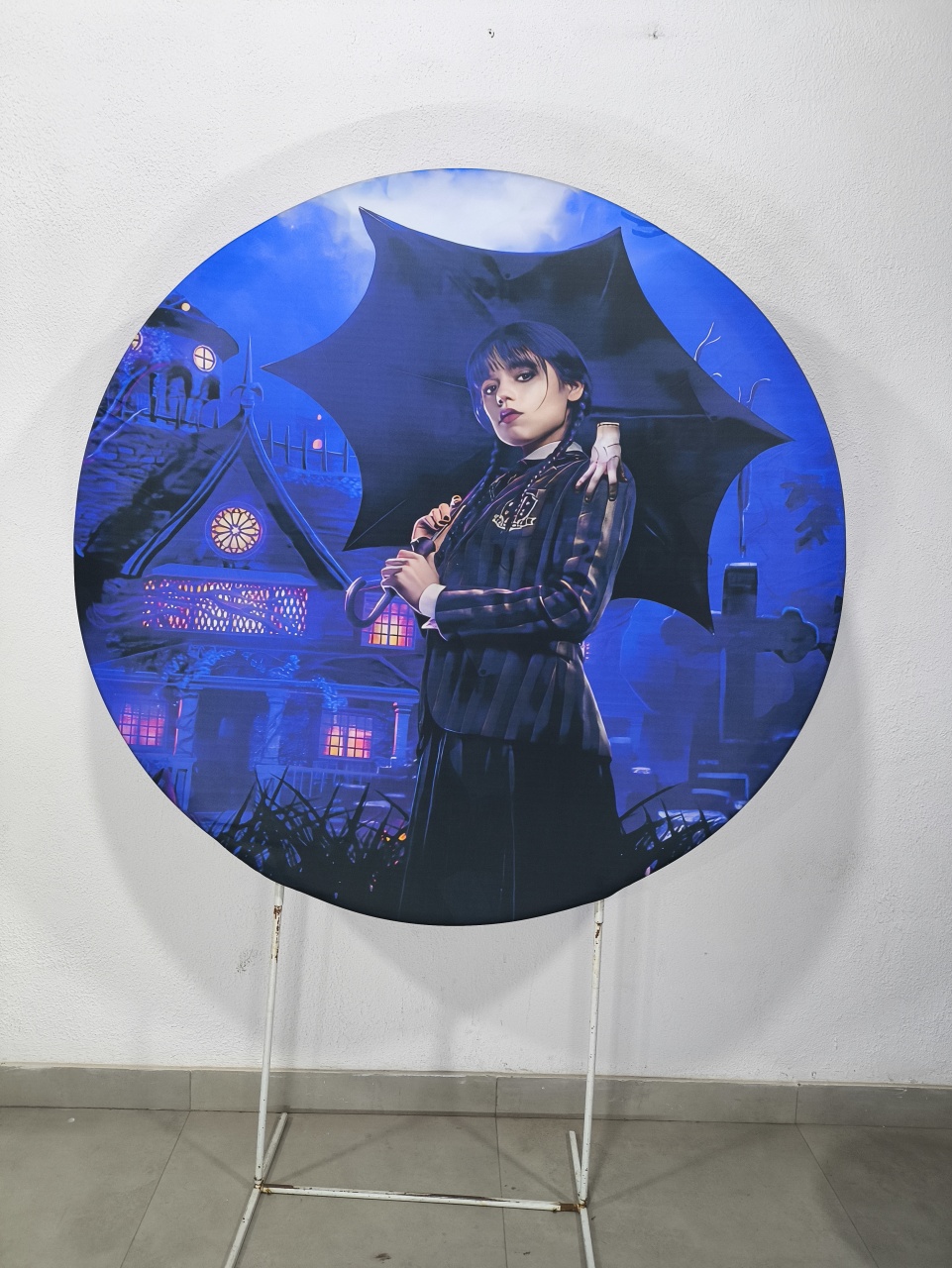 Painel Vandinha 150X150 - Baloesfeitosdesonhos 
