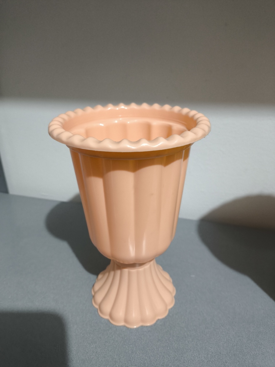Vaso Grego Salmon 25 Cm - Baloesfeitosdesonhos 