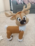 Personagens Feltro Frozen A Rena - imagem 2
