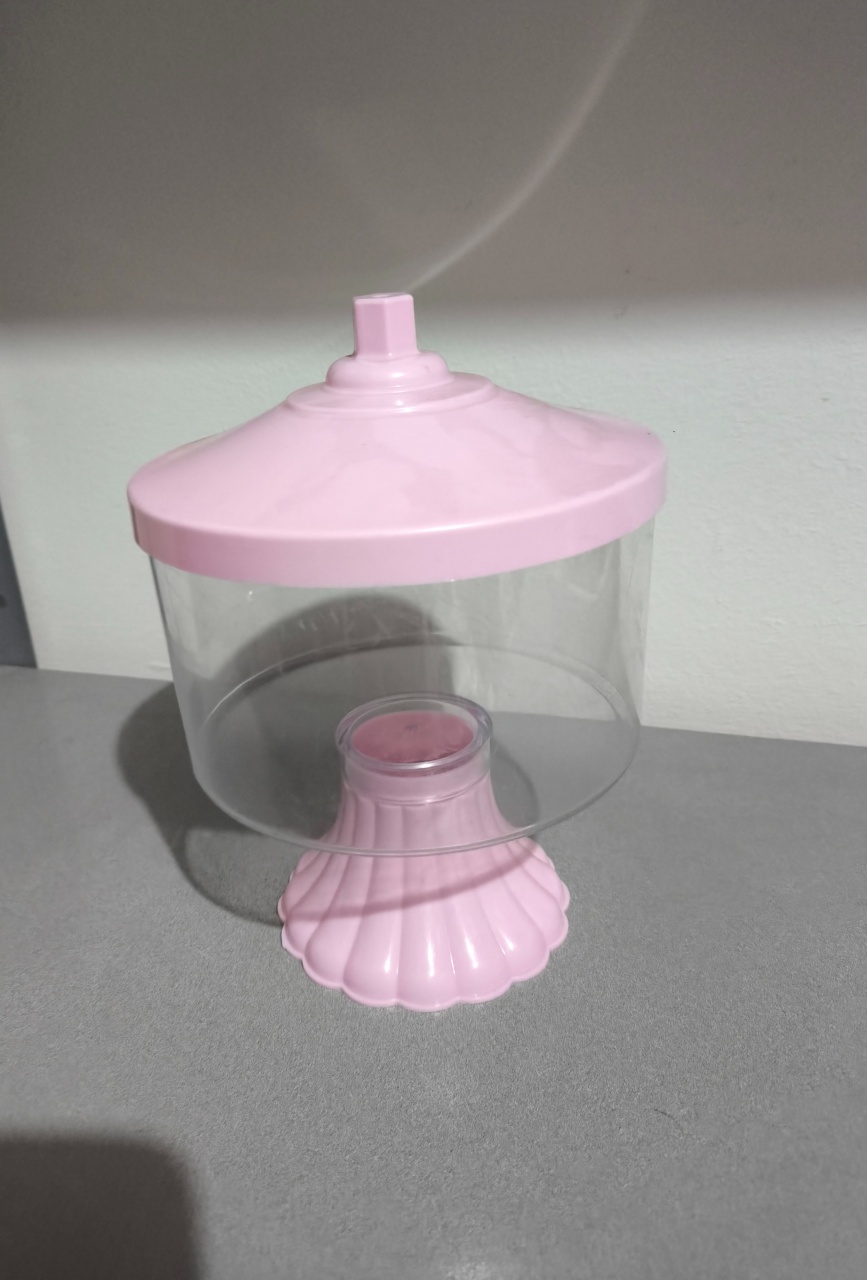 Bombonier Rosa Bebê  - Baloesfeitosdesonhos 
