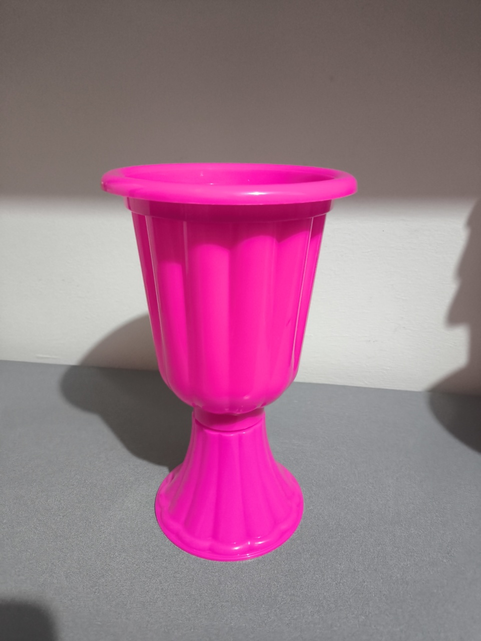 Vaso Grego Rosa Pink 25Cm - Baloesfeitosdesonhos 