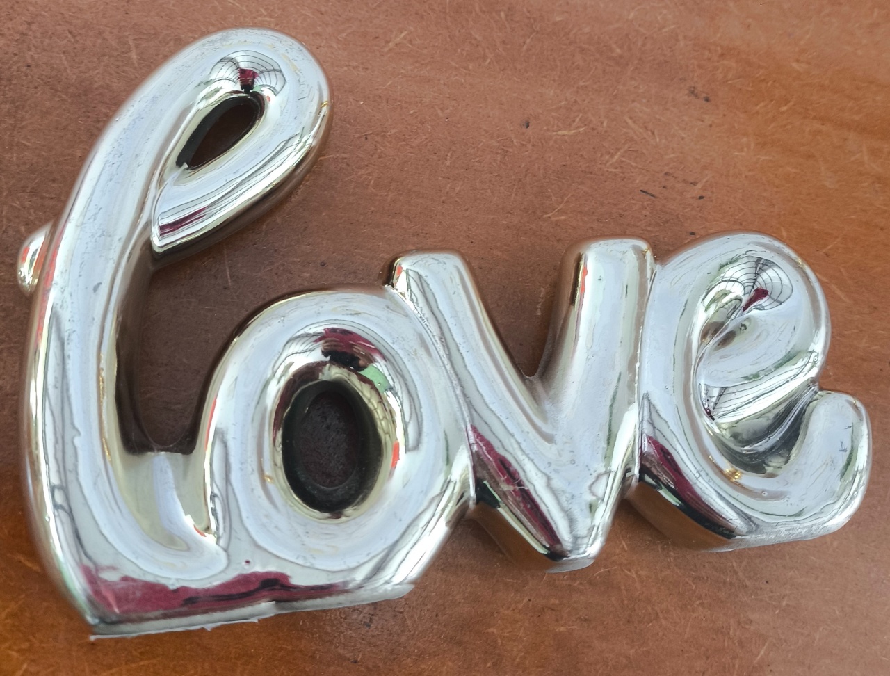 Love Dourado de Porcelana  - Baloesfeitosdesonhos 